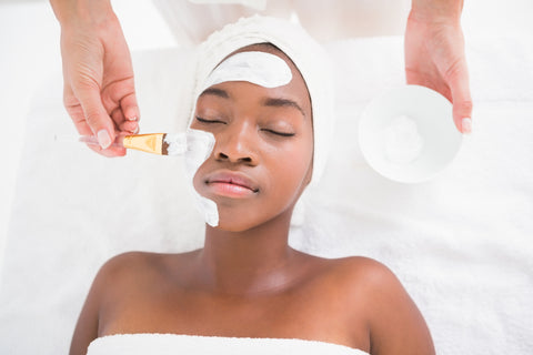 chemical peels before and after women of color
